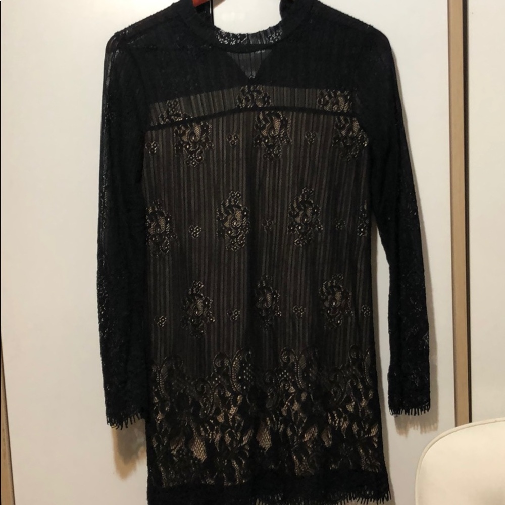 20’s style black dress